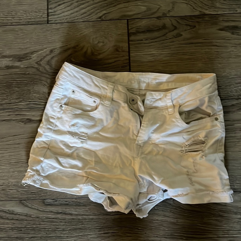 white shorts
